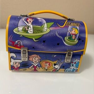 Vintage Hallmark Jetsons Metal Lunchbox Tin | Retro Cartoon Collectible